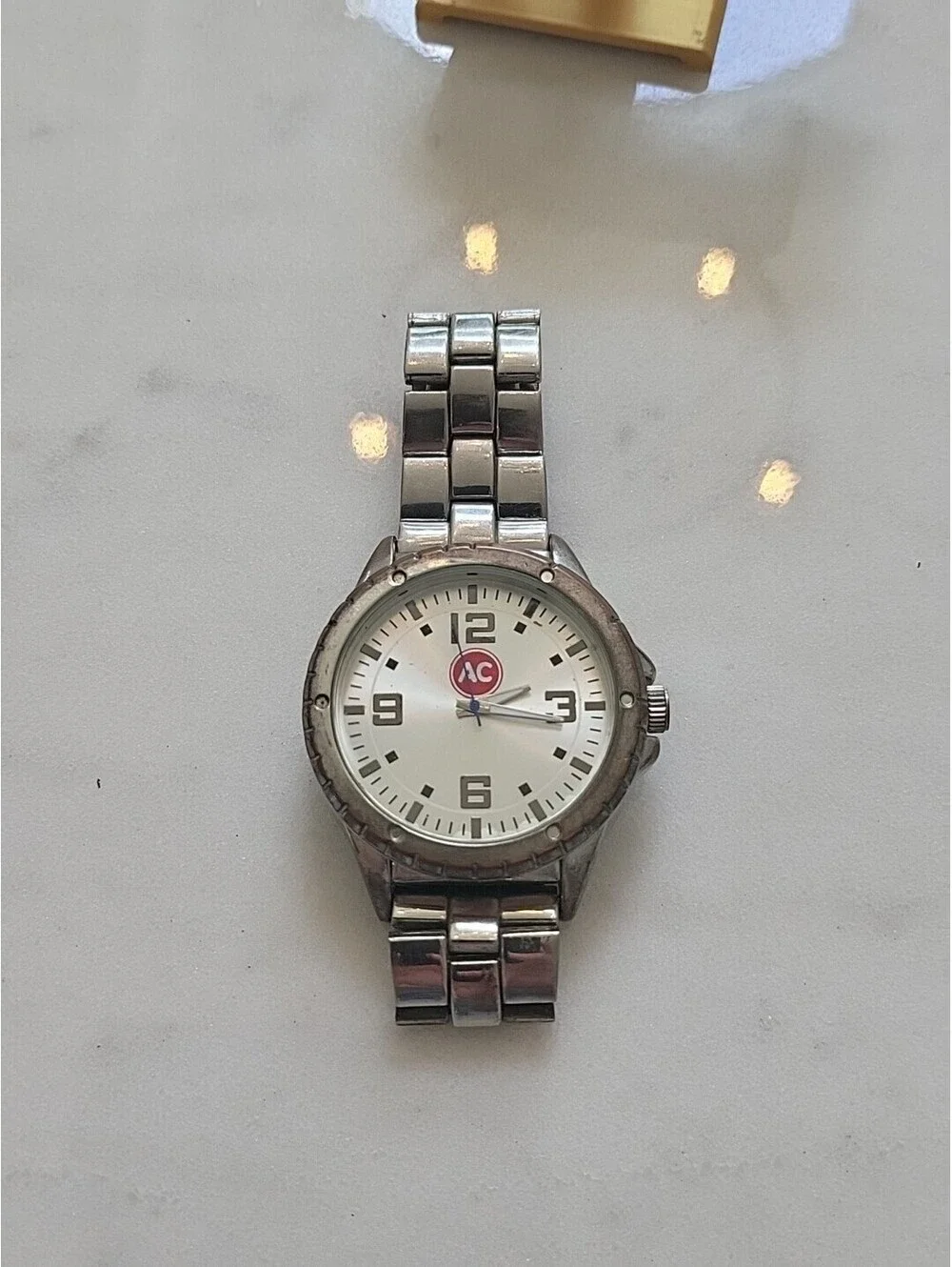 Men's Quartz Watch Working New Battery Automobilia 46mm 8.25